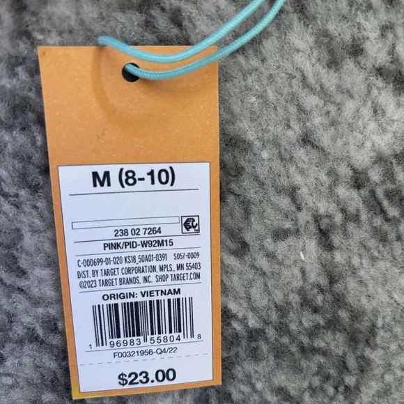 NWT Wild Fable Bikini Top Pink Underwire Removable Pads Size Medium (8-10) - Picture 2 of 4